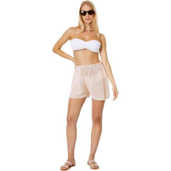 ROXY Island Hopper Crochet Shorts in Tapioca Size Small - Picture 7 of 7